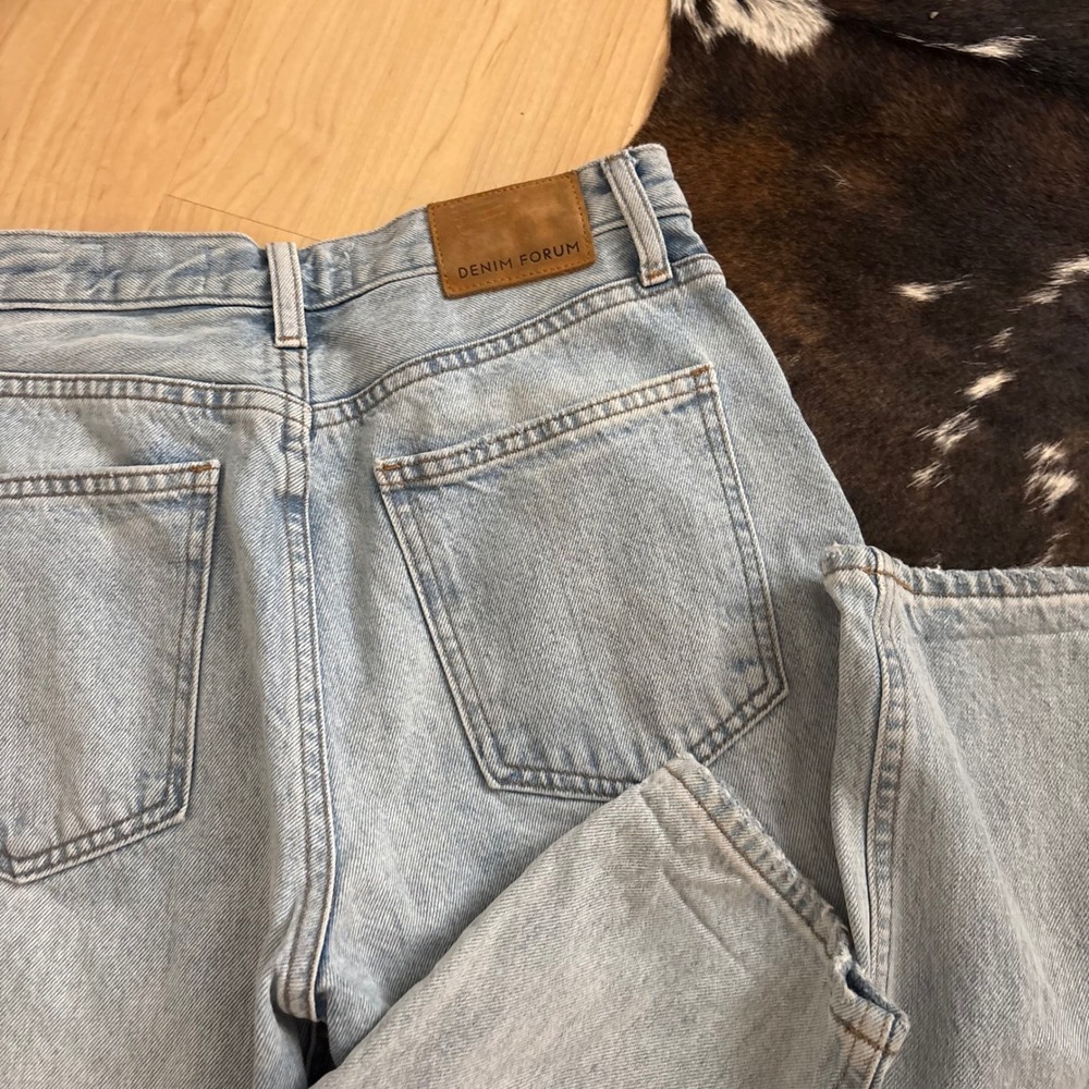 DENIM FORUM The‎ Romy Mod Rise Classic 30L Size 27 - Picture 8 of 11